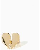 Nasty Gal Heartless Ring - Lyst