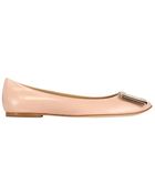 Roger Vivier 10Mm Belle Vivier Calfskin Ballerinas - Lyst