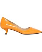 Roger Vivier 35Mm Virgule Patent Leather Pumps - Lyst