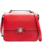 Zara Briefcase Messenger Bag - Lyst