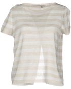 Schumacher Short Sleeve Sweater - Lyst