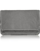 Stella McCartney Falabella Faux Brushedleather Clutch - Lyst