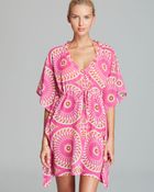 Echo Exclusive Lindsay Medallion Print Caftan - Lyst