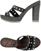Replay Platform Sandals - Lyst