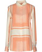 Celine Long Sleeve Shirt - Lyst