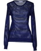 See By Chloé Long Sleeve Sweater - Lyst