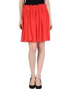 See By Chloé Knee Length Skirt - Lyst