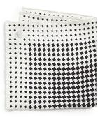 Canali Diamond Silk Pocket Square - Lyst