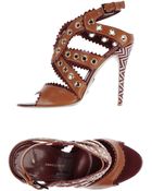 Daniele Michetti Highheeled Sandals - Lyst