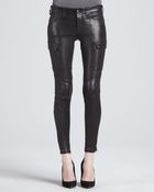 J Brand Houlihan Leather Skinny Pants - Lyst