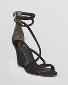 B Brian Atwood Wedge Sandals Sedini - Lyst