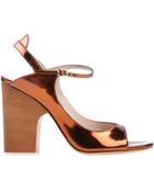 Chloé Highheeled Sandals - Lyst