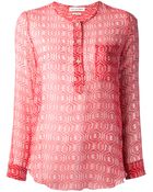 Etoile Isabel Marant Pattern Print Blouse - Lyst