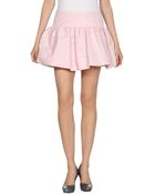 RED Valentino Mini Skirt - Lyst