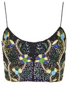 Topshop Bead Embellished Bralet - Lyst