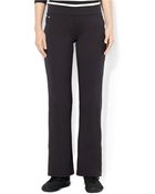 Lauren by Ralph Lauren Stretch-Cotton Active Pant - Lyst