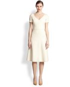 Akris Belted A-Line Dress - Lyst