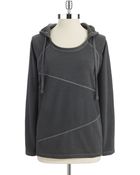DKNY Hooded Sweatshirt - Lyst