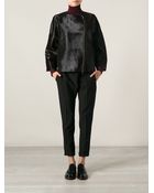 Lanvin Fur Cape - Lyst