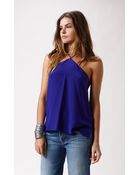 Cami Nyc The Halter Silk Cami - Lyst