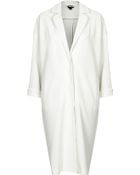 Topshop Textured Long Line Duster Coat - Lyst