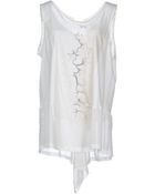 Marithé x François Girbaud Sleeveless Tshirt - Lyst