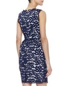 Shoshanna Sleeveless Lace Sheath Dress - Lyst