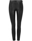 Muubaa Palawa Black Stretch Leather Leggings - Lyst