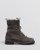 Stuart Weitzman Combat Boots - Bobsled - Lyst