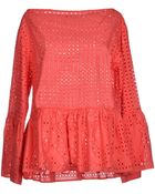 MSGM Blouse - Lyst