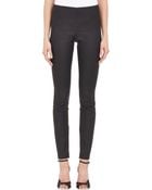 Emanuel Ungaro Skinny Ankle-Zip Pants - Lyst