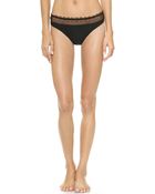 Princesse Tam Tam Maryline Thong - Black - Lyst