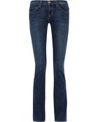 Current/Elliott The Slim Boot Mid-Rise Jeans - Lyst