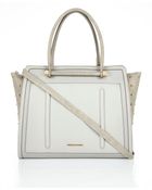 River Island Grey Studded Tote Bag - Lyst