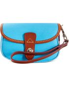 Dooney & Bourke Eva Flap Wristlet - Lyst