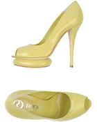 Rodo Pumps with Open Toe - Lyst