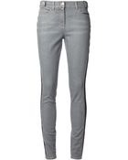 Versace Skinny Trousers - Lyst