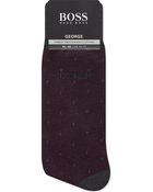 Hugo Boss Diamond Dot Mercerised Socks - For Men - Lyst