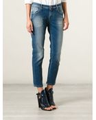 Jacob Cohen Cropped Jeans - Lyst