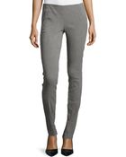 Donna Karan New York Pull-On Pants With Seam Detail - Lyst