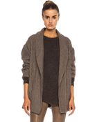 Etoile Isabel Marant Janelle Heavy Wool Blend Jacket - Lyst