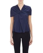 Derek Lam Cape Shoulder Top - Lyst