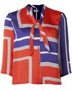 Suno Printed Blouse - Lyst