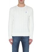 Ralph Lauren Cable-Knit Jumper - For Men - Lyst