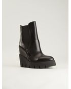 Ash Red Black Boots - Lyst