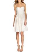 Erin by Erin Fetherston Strapless Bandage Chiffon Dress - Lyst