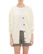 Tomas Maier English Rib-Knit Cardigan Sweater - Lyst