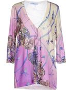 Blumarine Cardigan - Lyst