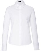 Jil Sander Navy Stretch Cotton Shirt - Lyst