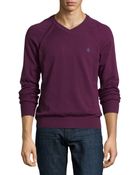 Original Penguin Cotton V-Neck Sweater - Lyst